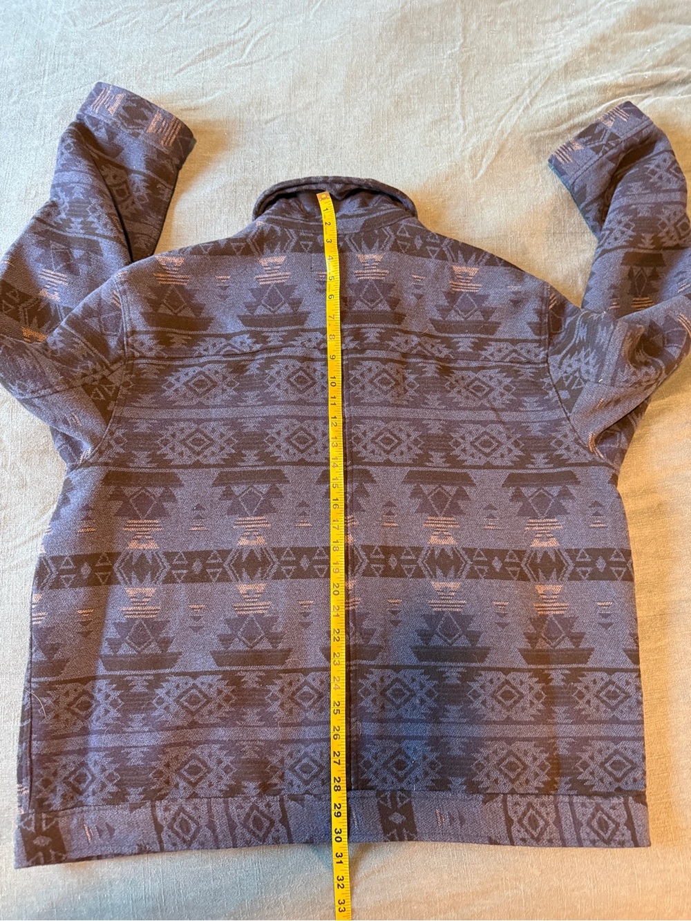 BANANA REPUBLIC - Maverick Patterned Trucker Jacket - Men’s 2XL - Picture 15 of 15